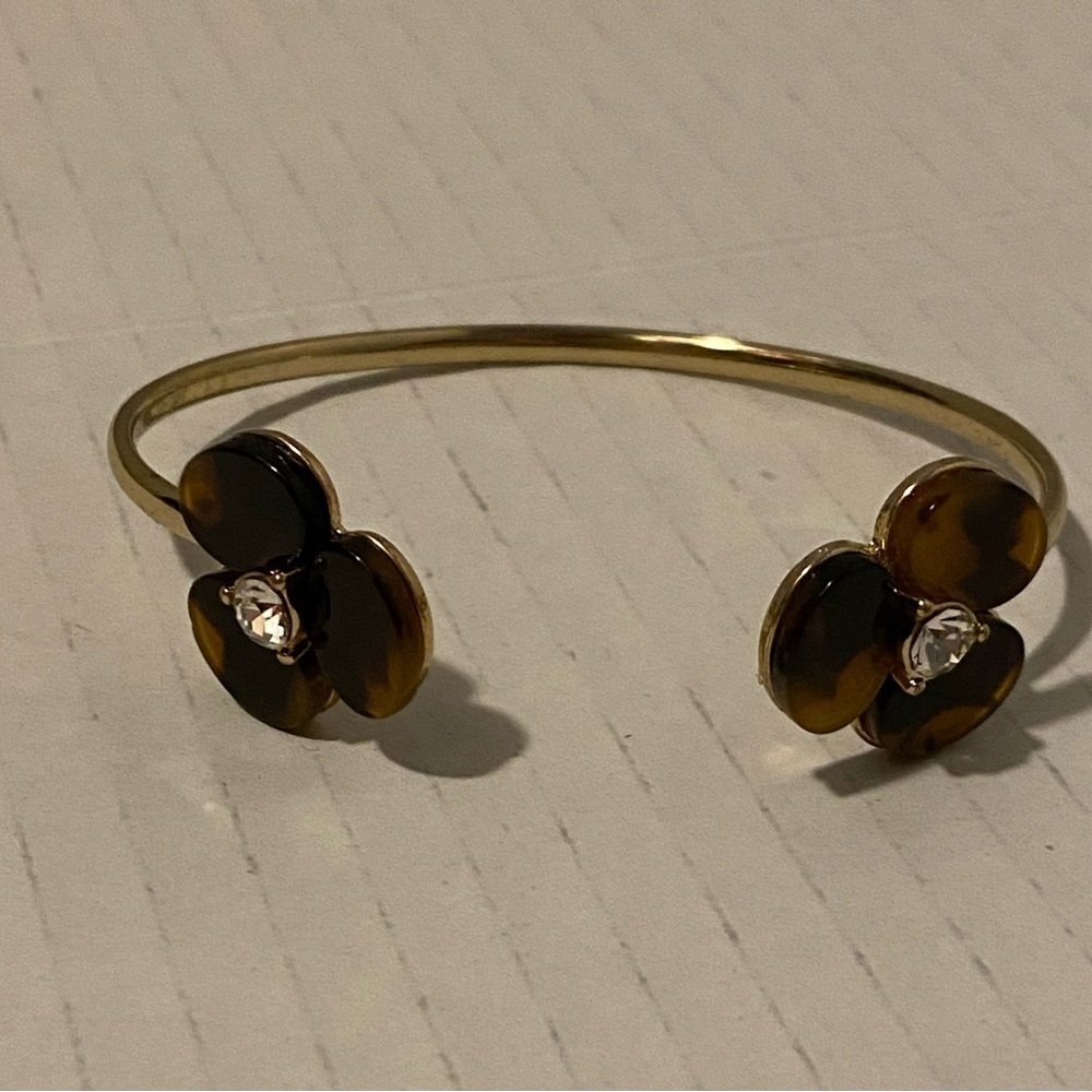 Baublebar Tortoiseshell Flower Adjustable Bracelet